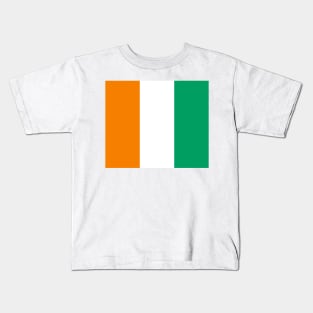 Ivory Coast flag Kids T-Shirt